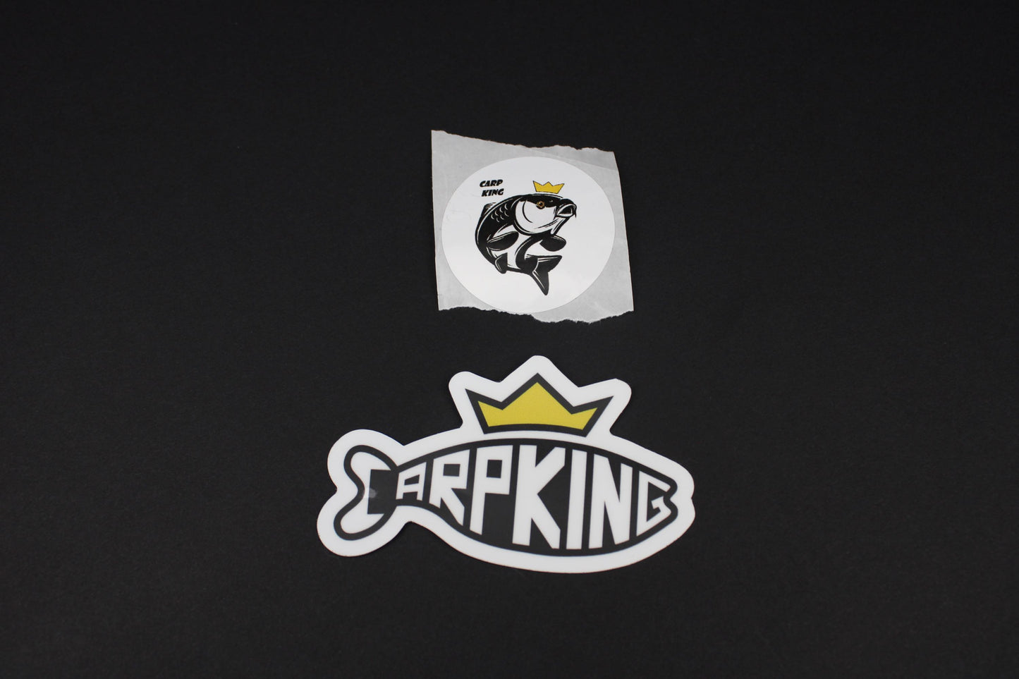 Carp King Bucket stickers